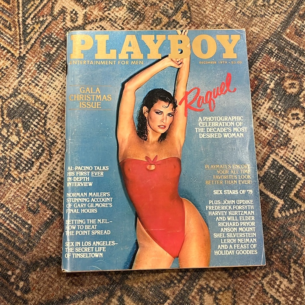 PLAYBOY Raquel Welch December 1979